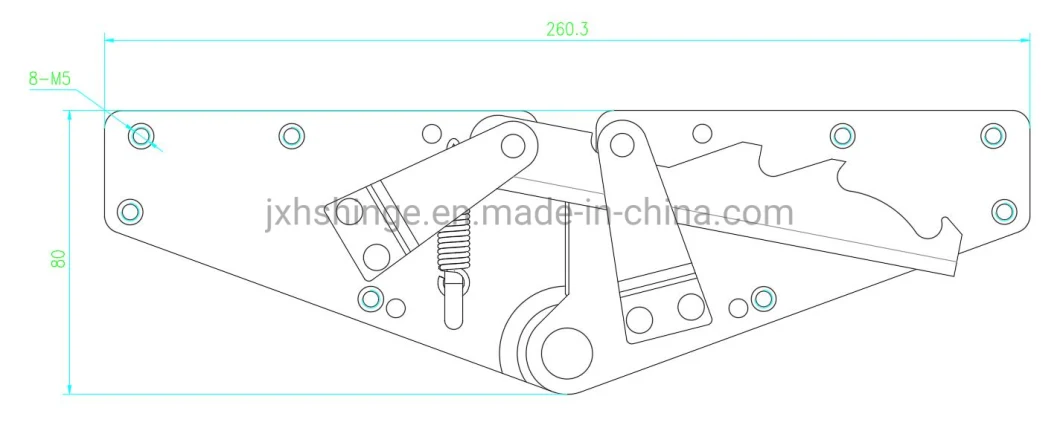 Factory Sale Adustable Steel Hinge for Furniture Sofa Hinge Hardware